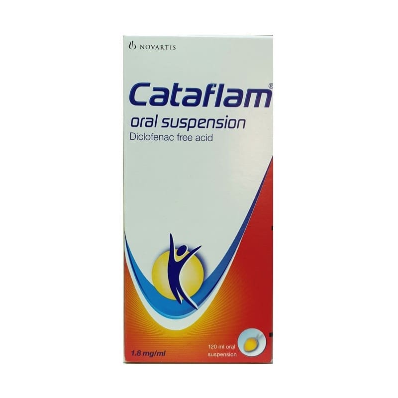 Cataflam oral suspension 120ml - Image 1