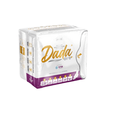 Dadacare Anion Premium Sanitary Pads 340mm 8's