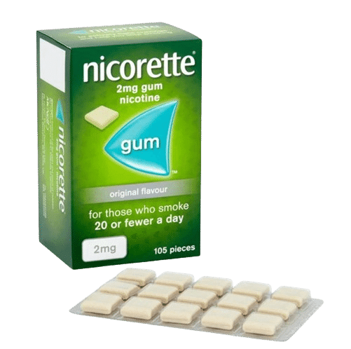 Nicorette Medicated Chewing Gum 2Mg - Image 1
