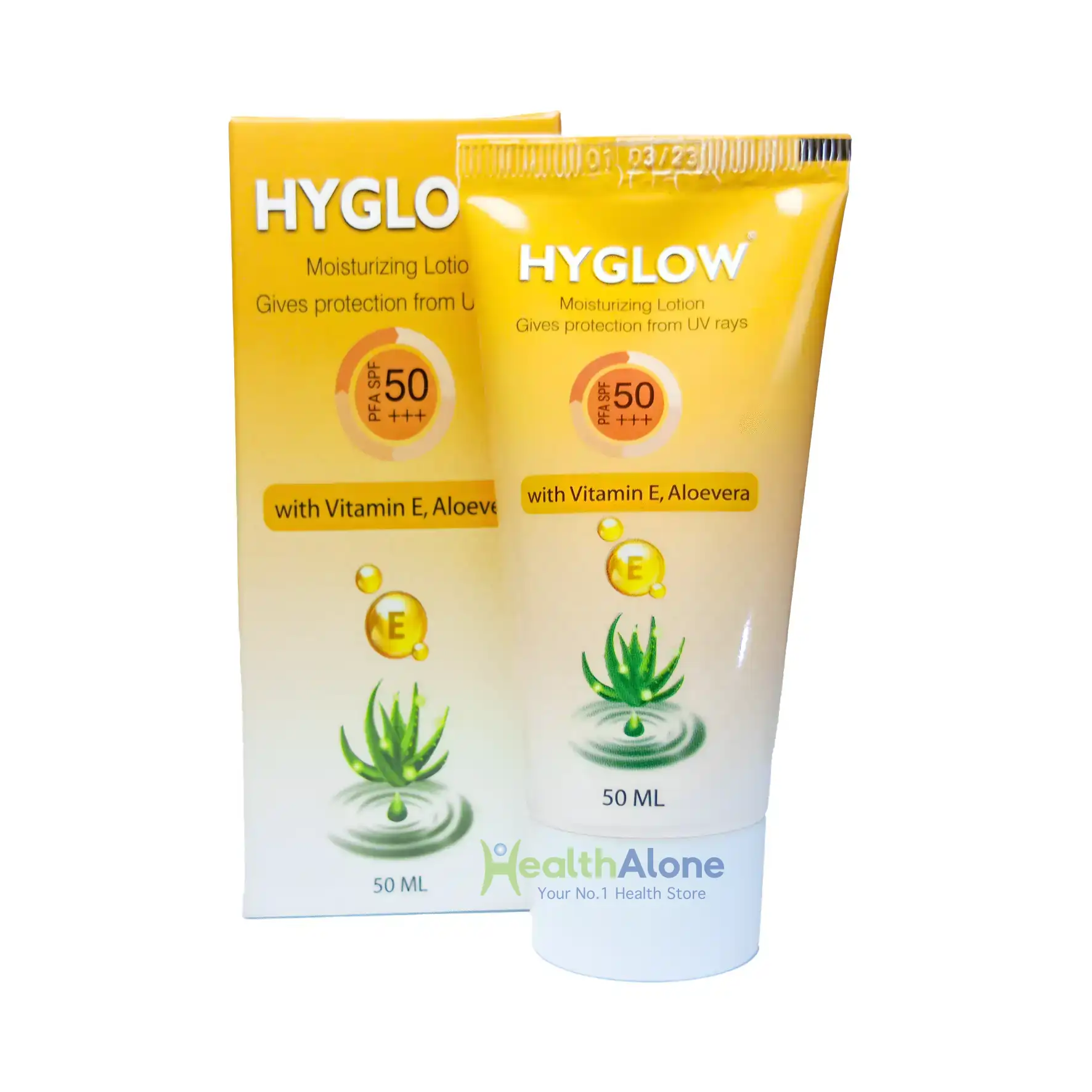 HYGLOW with Vitamin E (2) Hyglow SPF 50+++ - Image 1