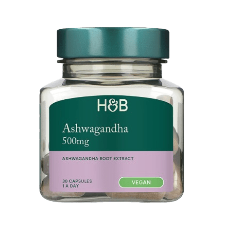 Holland & Barrett Ashwagandha 500mg Capsules - Image 1