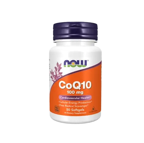 CoQ10 (1) Now-CoQ10 100mg 50's - Image 1