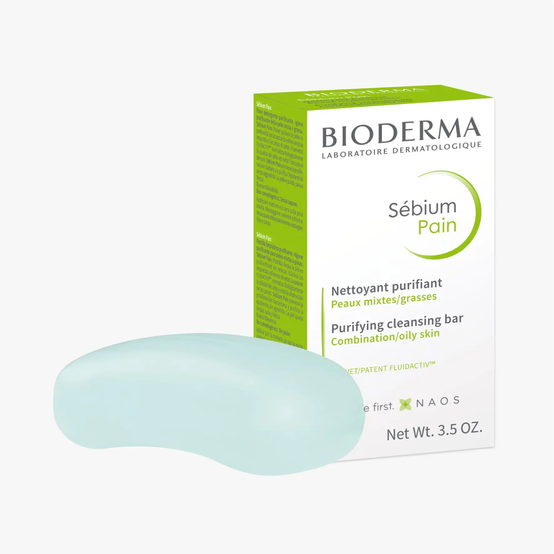 BIODERMA Bioderma Sebium Pain Cleansing Bar - Image 1