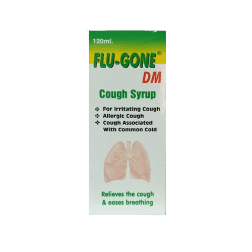 Flugone Dm Cough Syrup 120ml - Image 1
