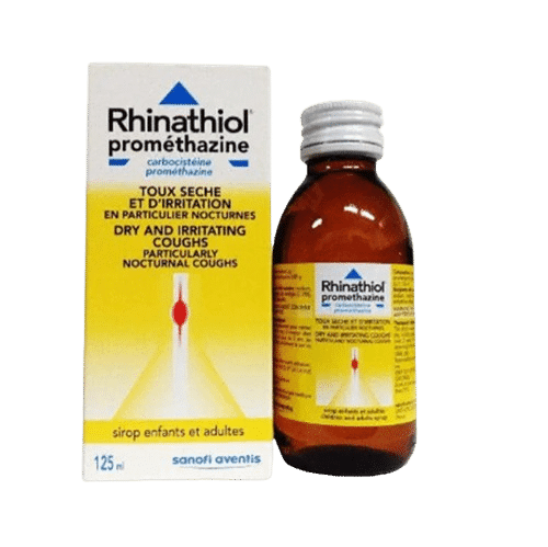 Rhinathiol Promethazine Cough Syrup 125ml - Image 1