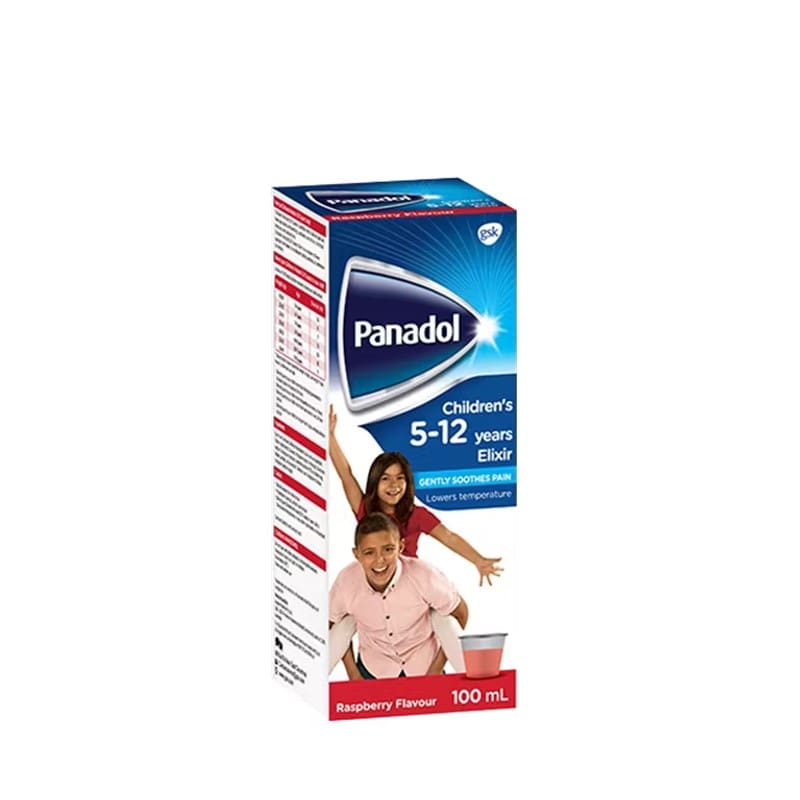 Panadol Elixir 5-12 years 100ml - Image 1