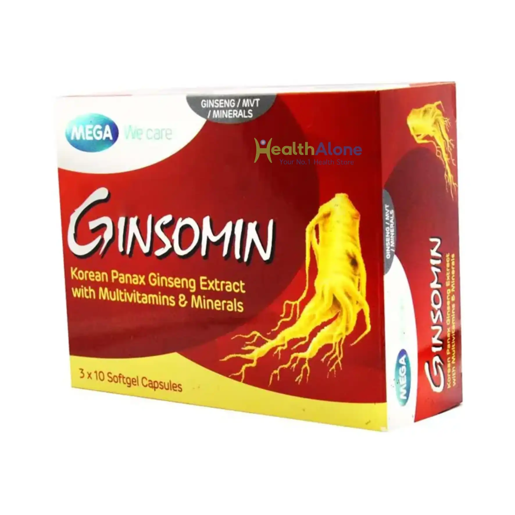 Ginsomin Softgel Capsules 30s - Image 1