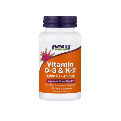 vitamin_d-3___k-2 NOW Vitamin D3 & K2 VCaps 120's - Image 1