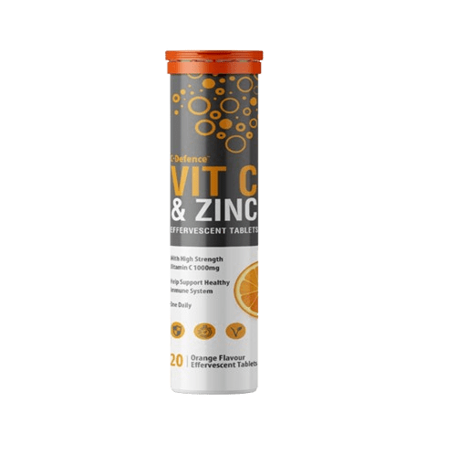 Vitamin C 1000mg & Zinc 15mg Orange Flavour Effervescent - Image 1