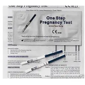 One Step HCG Rapid Pregnancy test strip - Image 1