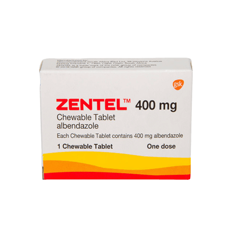 Zentel Tablet 400mg - Image 1