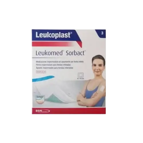 Leukomed_Sorbact Leukomed Sorbact(10cm*25cm) 20's - Image 1