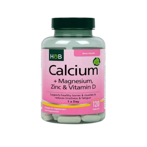 H_B_CALCIUM- Holland & Barrett Calcium, Magnesium, Vitamin D & Zinc Tablets - Image 1